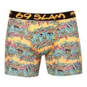 69SLAM Pánské boxerky 69SLAM fit island of paradise dylan (MBYISP-PO) XXL