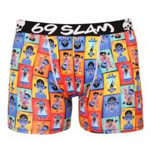 69SLAM Pánské boxerky 69SLAM fit mex card dylan (MBYMAD-PO) XXL