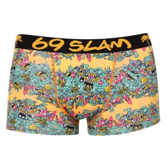 69SLAM Pánské boxerky 69SLAM hip island of paradise mason (MSYISP-PO) XXL