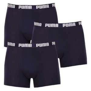 Puma 3PACK pánské boxerky Puma modré (701206546 002) M