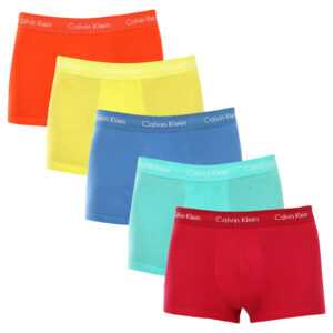 Calvin Klein 5PACK pánské boxerky Calvin Klein nadrozměr vícebarevné (NB3181A-BNG) XXL