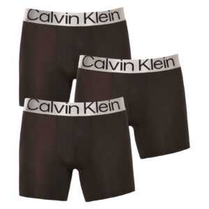 Calvin Klein 3PACK pánské boxerky Calvin Klein černé (NB3075A-7V1) S