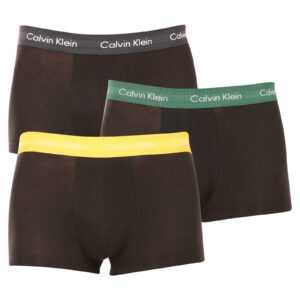 Calvin Klein 3PACK pánské boxerky Calvin Klein černé (U2664G-CA9) S