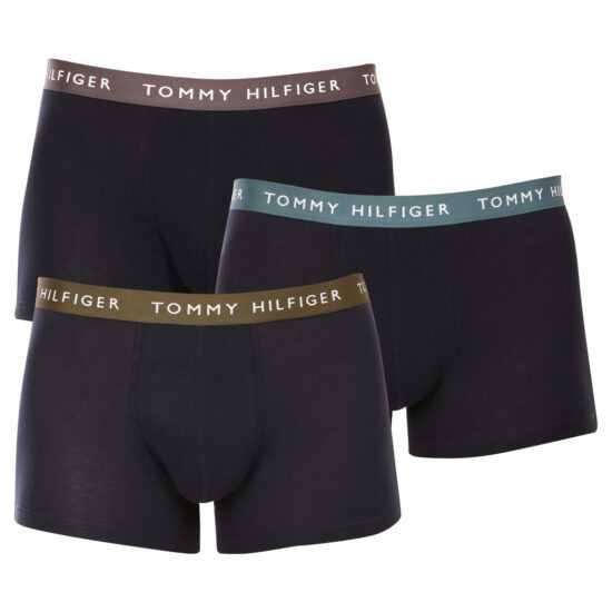 Tommy Hilfiger 3PACK pánské boxerky Tommy Hilfiger tmavě modré (UM0UM02324 0XX) M