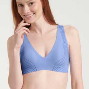 Sloggi Podprsenka Sloggi Zero Feel Soft Bra - SLO00IB/nebesky modrá / L SLO1B007