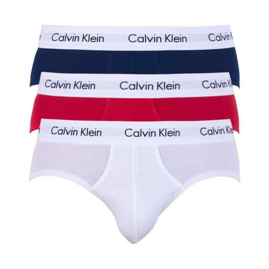 Calvin Klein 3PACK pánské slipy Calvin Klein vícebarevné (U2661G-i03) L