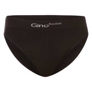Gino Pánské slipy Gino bambusové černé (50003) M