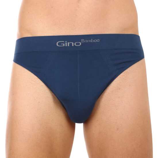 Gino Pánské slipy Gino bambusové petrol (50003) M