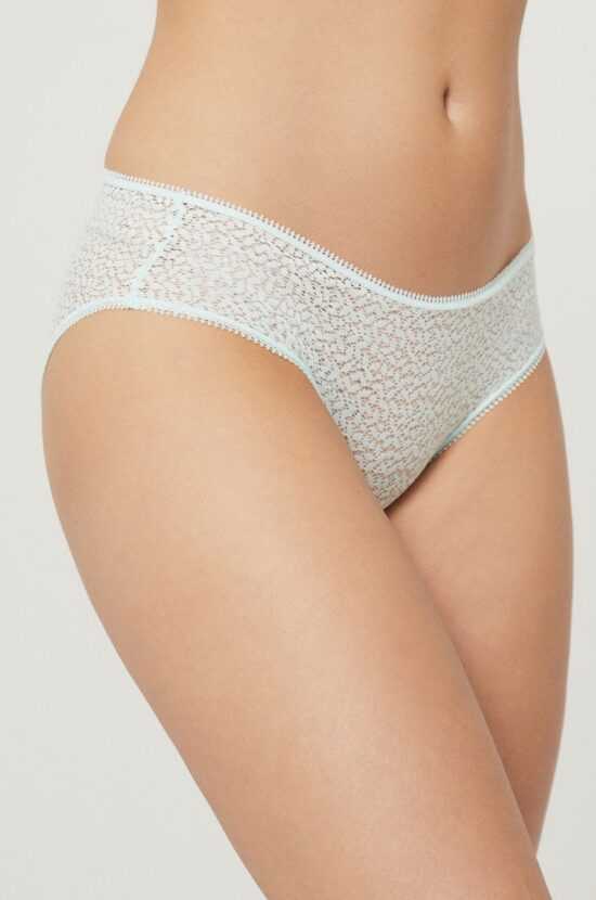 DKNY Tanga Dkny zelená barva