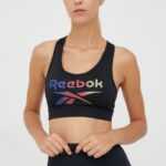 Reebok Sportovní podprsenka Reebok Gina černá barva