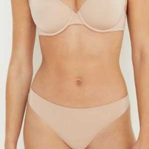 women'secret Tanga women'secret béžová barva