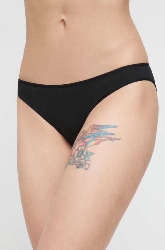 women'secret Tanga women'secret 3-pack černá barva