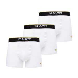 Lyle & Scott Boxerky Lyle & Scott ( 3-pak) bílá barva