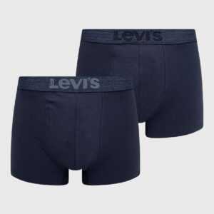 Levi's Boxerky Levi's (2-pack) tmavomodrá barva