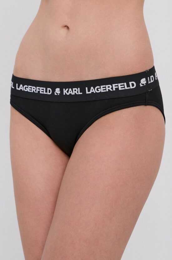 Karl Lagerfeld Kalhotky Karl Lagerfeld černá barva