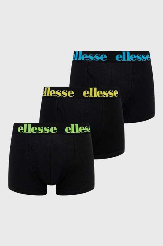 Ellesse Boxerky Ellesse (3-pack) černá barva