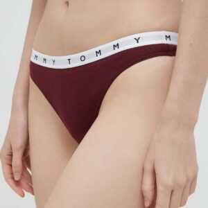 Tommy Hilfiger Tanga Tommy Hilfiger (3-pak) oranžová barva