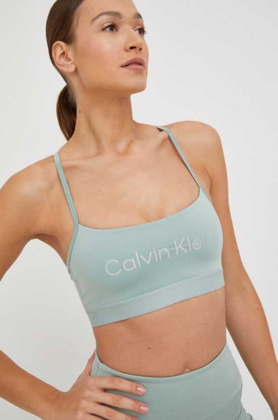 Calvin Klein Performance Sportovní podprsenka Calvin Klein Performance Ck Essentials tyrkysová barva