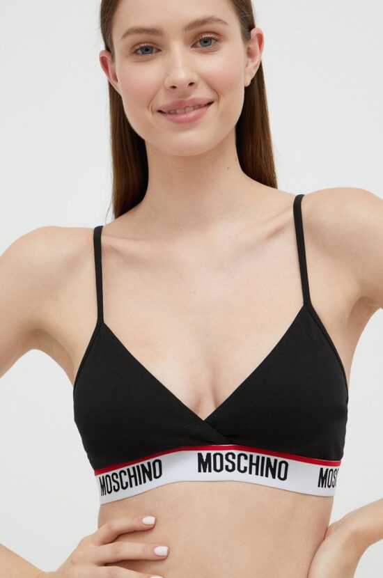 Moschino Underwear Podprsenka Moschino Underwear černá barva