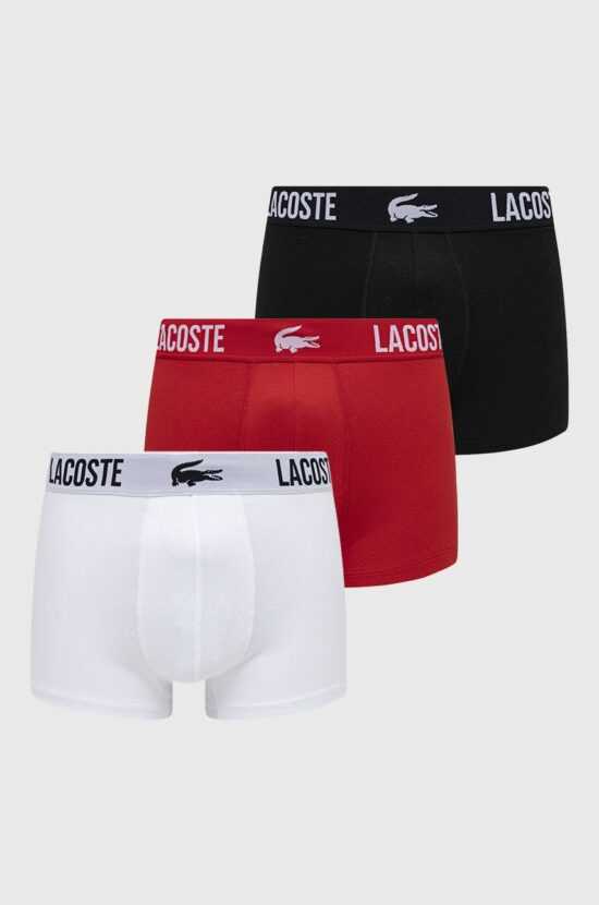 Lacoste Boxerky Lacoste 3-pack pánské