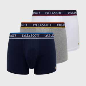 Lyle & Scott Boxerky Lyle & Scott 3-pack pánské