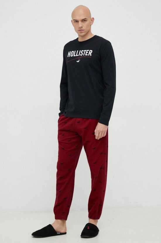 Hollister Co. Pyžamo Hollister Co. červená barva