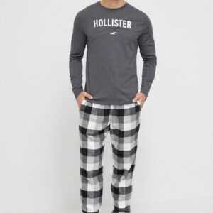 Hollister Co. Pyžamo Hollister Co. šedá barva