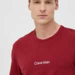 Calvin Klein Underwear Pyžamové tričko Calvin Klein Underwear červená barva