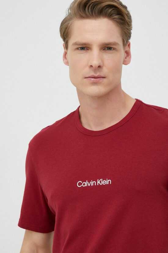 Calvin Klein Underwear Pyžamové tričko Calvin Klein Underwear červená barva