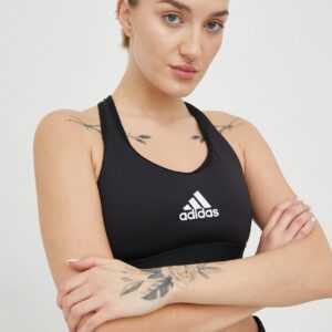 adidas Performance Sportovní podprsenka adidas Performance PowerReact černá barva