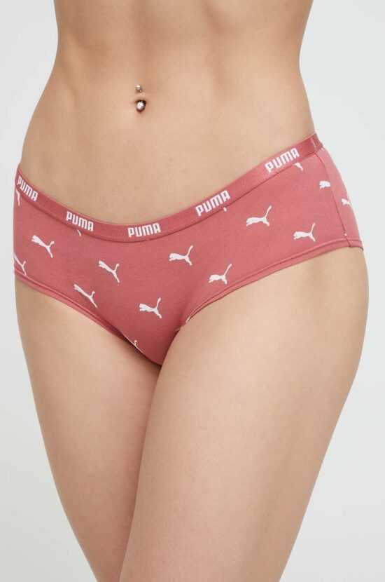 Puma Kalhotky Puma 2-pack růžová barva