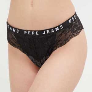 Pepe Jeans Kalhotky brazilky Pepe Jeans černá barva