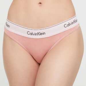 Calvin Klein Underwear Tanga Calvin Klein Underwear oranžová barva