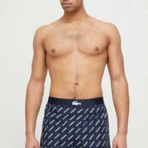 Lacoste Bavlněné boxerky Lacoste 3-pack tmavomodrá barva