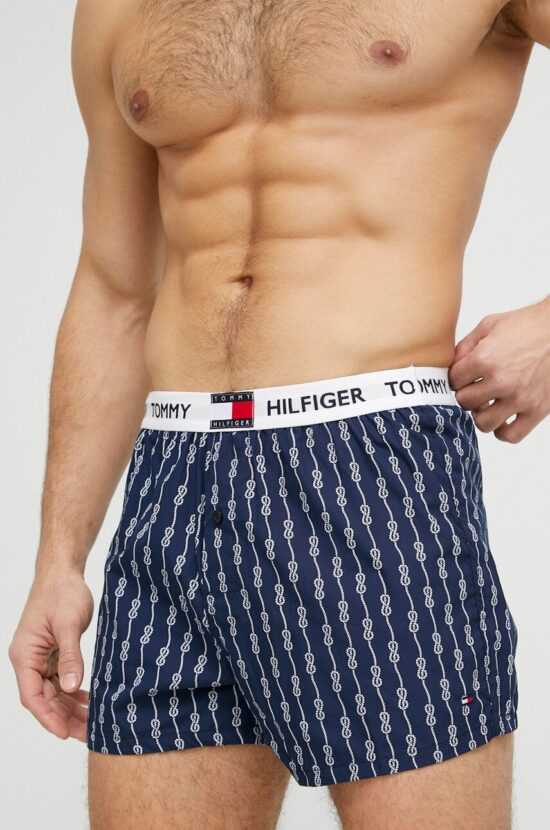 Tommy Hilfiger Bavlněné boxerky Tommy Hilfiger tmavomodrá barva