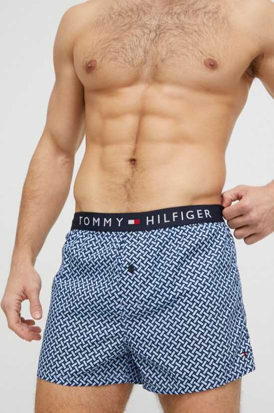 Tommy Hilfiger Bavlněné boxerky Tommy Hilfiger tmavomodrá barva