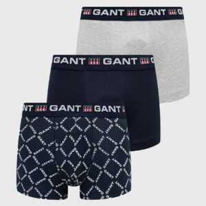 Gant Gant 3-pack tmavomodrá barva