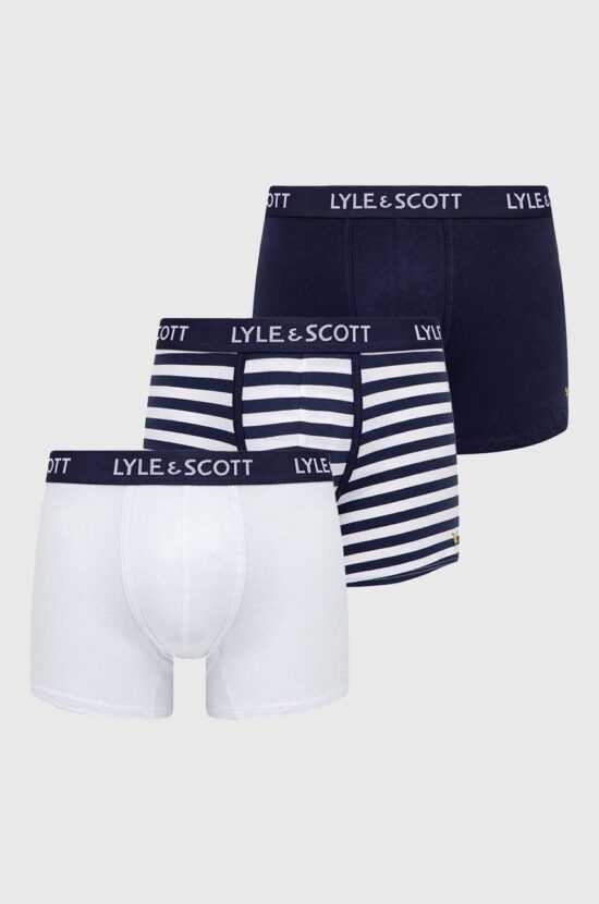 Lyle & Scott Boxerky Lyle & Scott 3-pack pánské