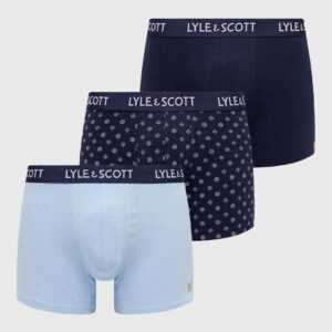 Lyle & Scott Boxerky Lyle & Scott 3-pack pánské