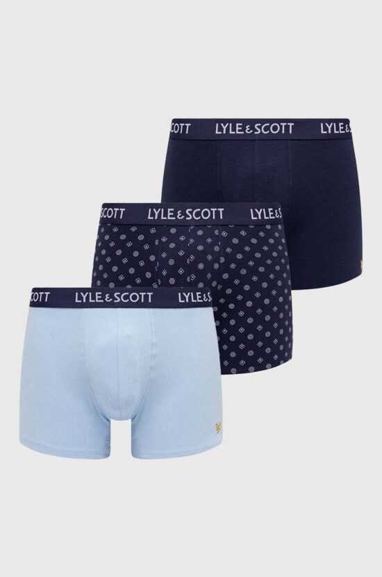 Lyle & Scott Boxerky Lyle & Scott 3-pack pánské