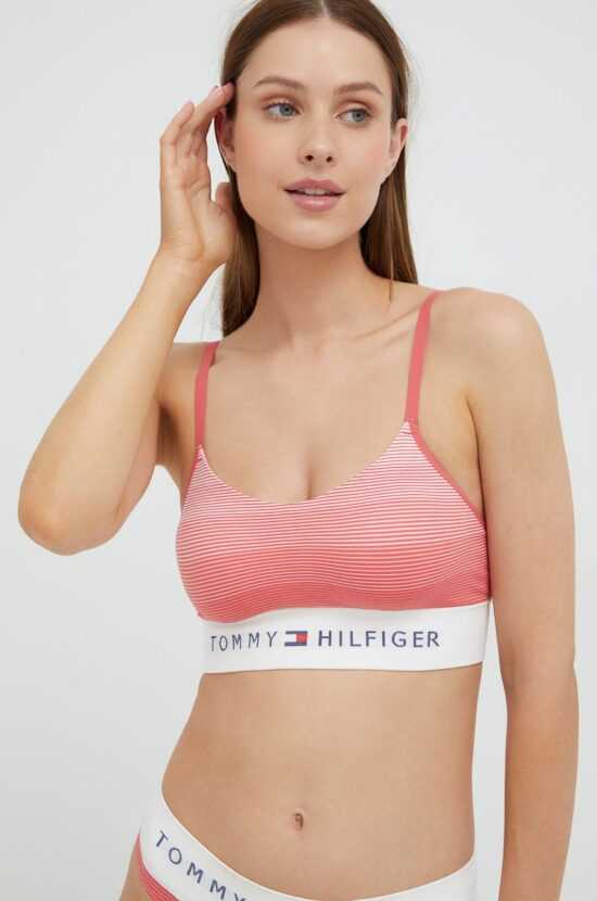 Tommy Hilfiger Podprsenka Tommy Hilfiger červená barva