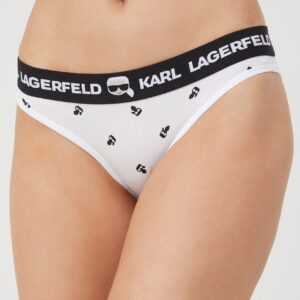 Karl Lagerfeld Tanga Karl Lagerfeld bílá barva