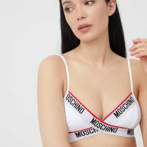 Moschino Underwear Podprsenka Moschino Underwear bílá barva