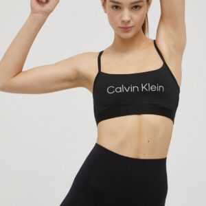 Calvin Klein Performance Sportovní podprsenka Calvin Klein Performance Ck Essentials černá barva